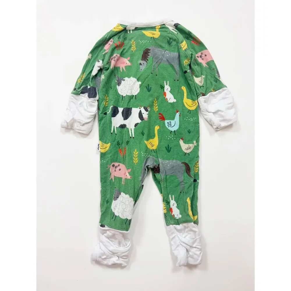 Little Sleepies Zippy Farm Animals